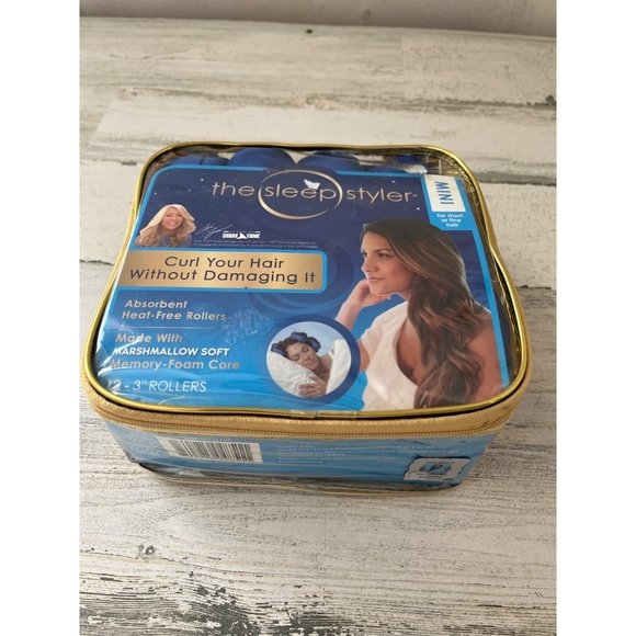 The Sleep Styler memory foam core soft rollers - Picture 1 of 4